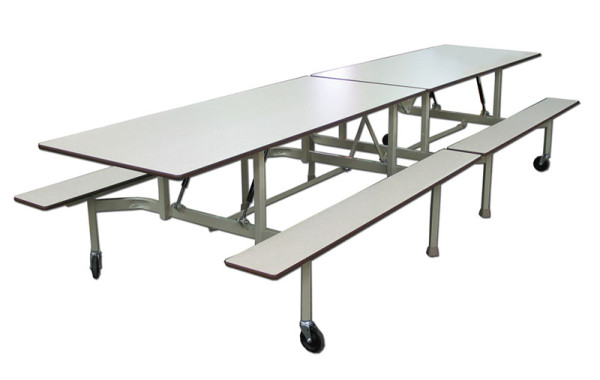 Folding table with benches  <span>B-12</span>