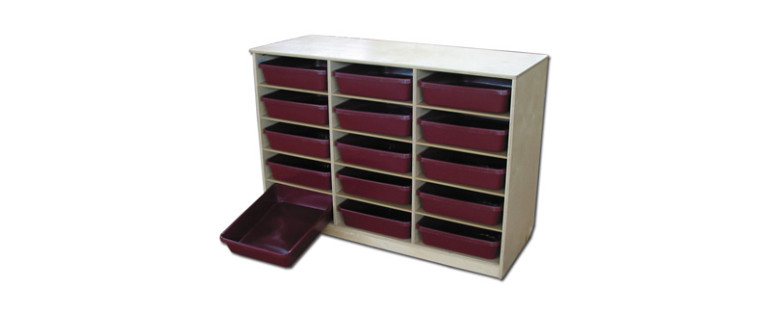 Tote storage unit (MDF panel) <span>Series 45</span>