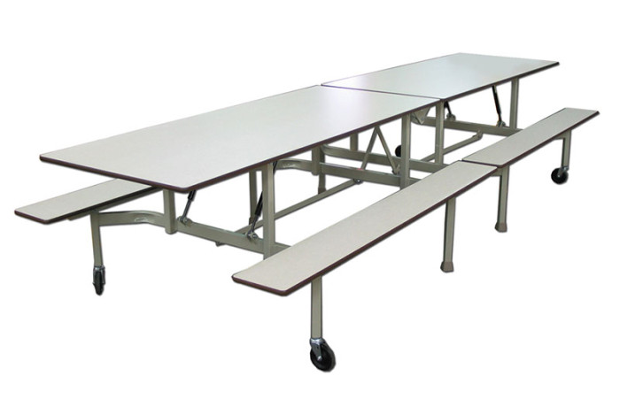 Folding table with benches  <span>B-12</span>
